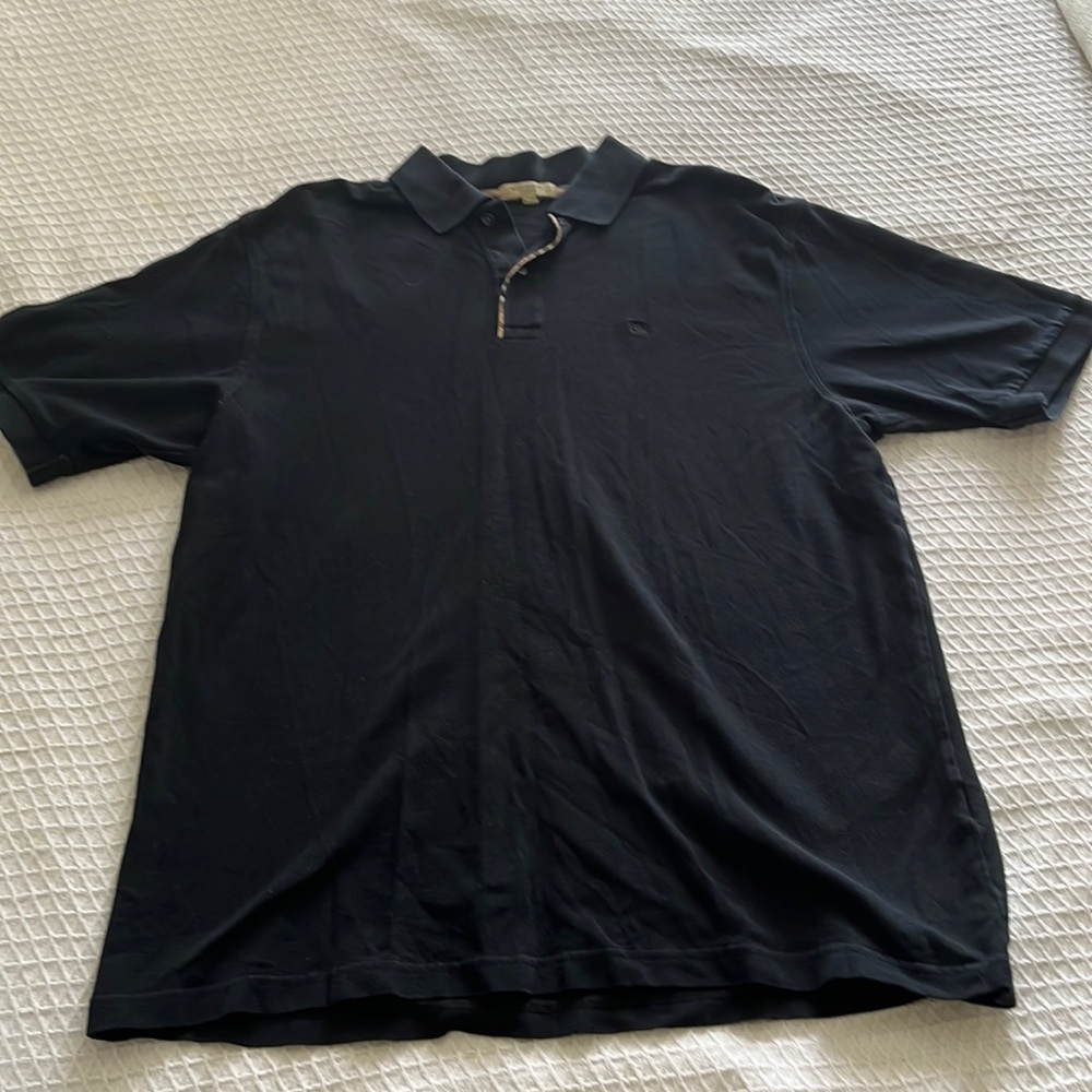Burberry London black polo